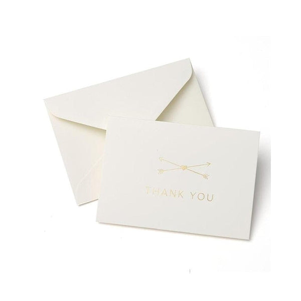 Blank Note Cards with Envelopes (50ct) - Ivory