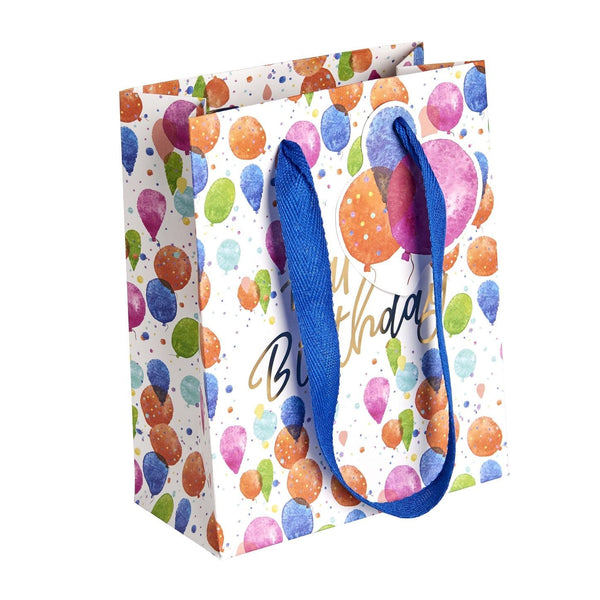 Kaleidoscope Gift Bag & Tag With Gold Foil