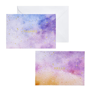 Cosmic Notecard + Thanks Card Set Gartner Studios Cards - Thank You 57959