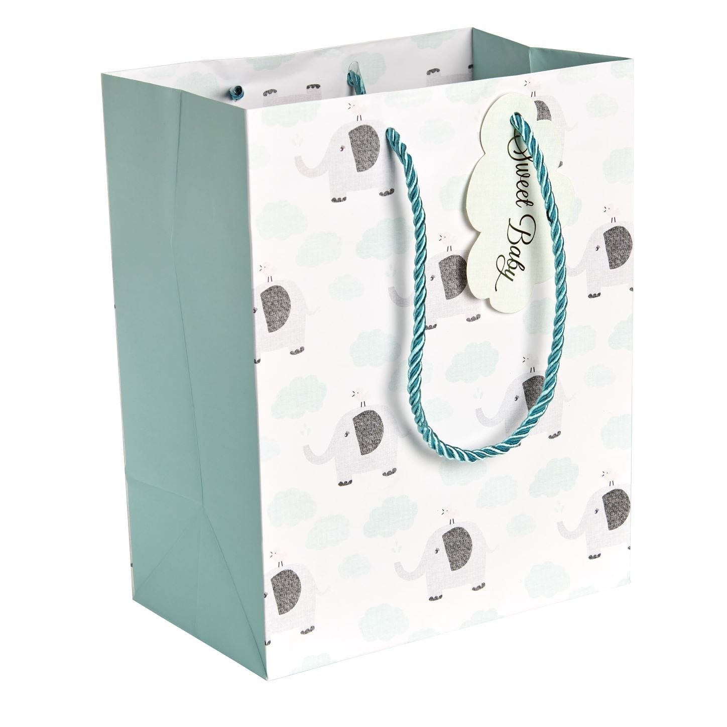 Kaleidoscope Gift Bag & Tag With Gold Foil