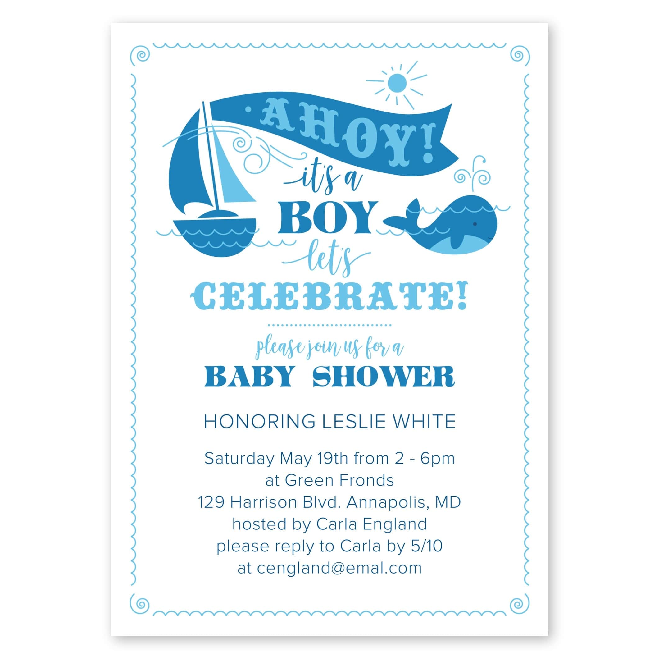 Please join us in celebrating sales baby shower