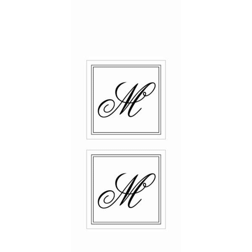 Custom Interlocking MS SM Wedding Monogram Digital Download - Etsy