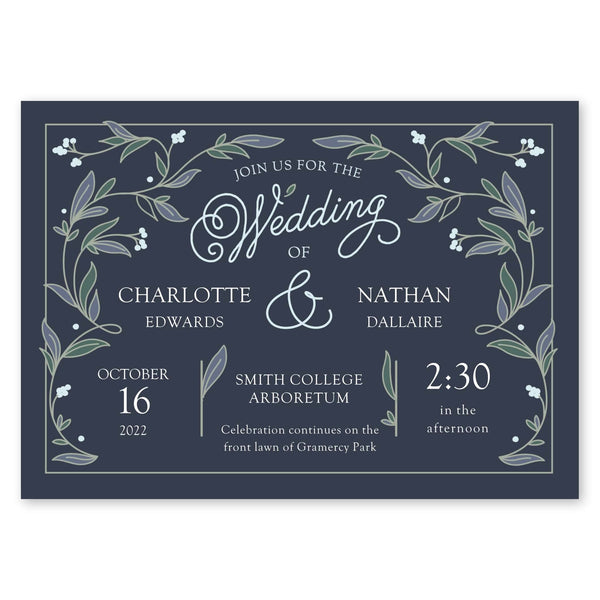 Ornate Impression Wedding Invitation | Gartner Studios