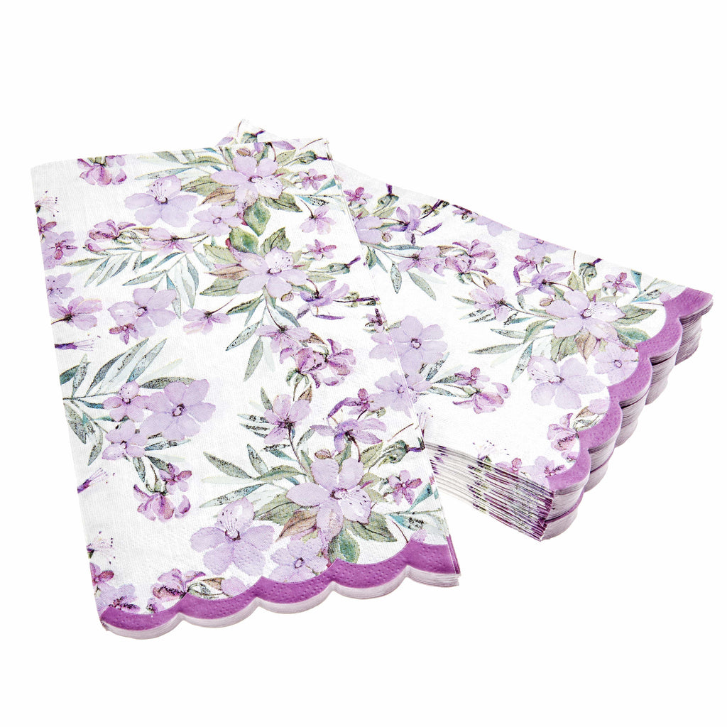 Lilac Design Cloth Napkin (Set of 4) - DiamondValeDecor