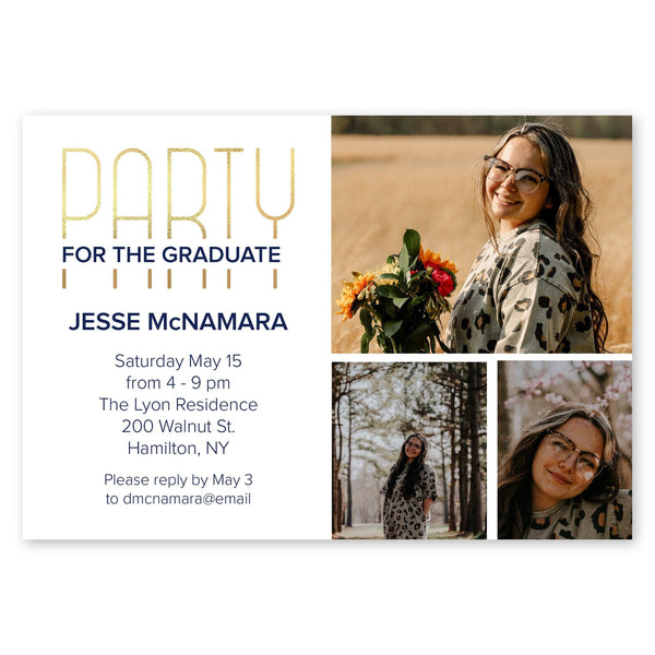 Stand Tall Graduation Announcement | Gartner Studios