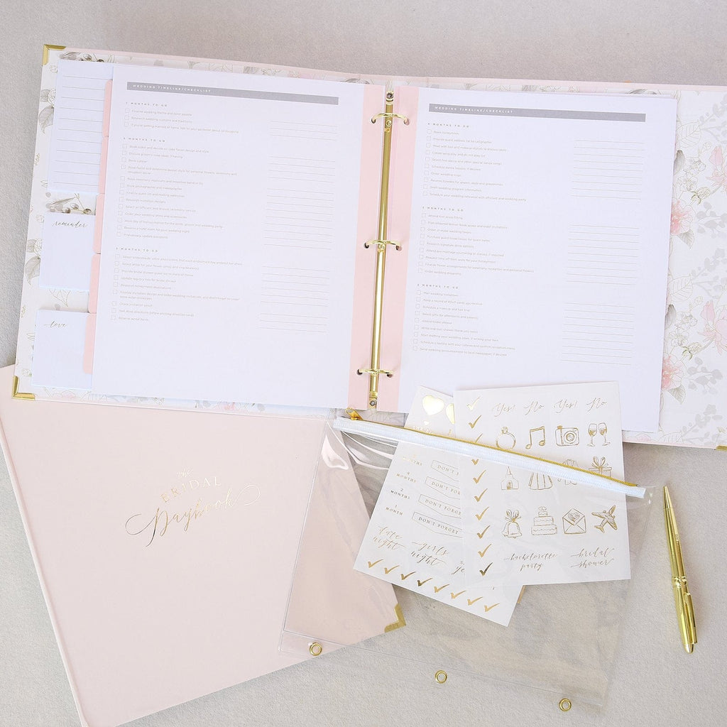 Wedding Planner Organization Book